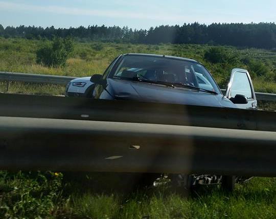 Aksident trafiku në rrugën Prishtinë-Drenas, një person i lënduar