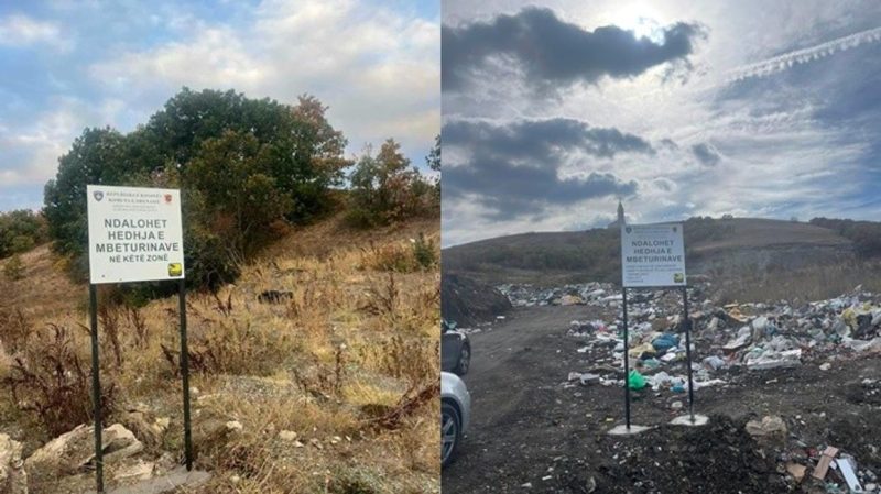 Drenasi paralajmëron masa ligjore për hedhjen e mbeturinave në vende të palejuara